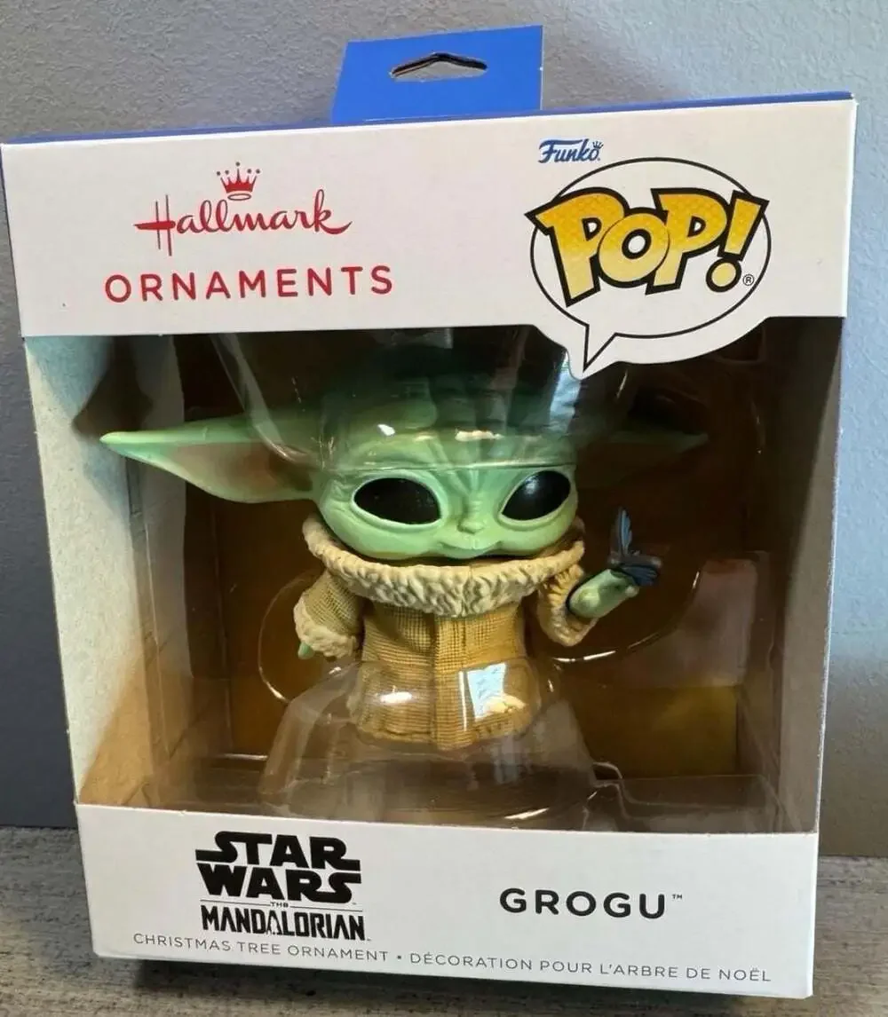 Hallmark Star Wars Mandalorian The Child Grog Funko POP! Christmas Ornament